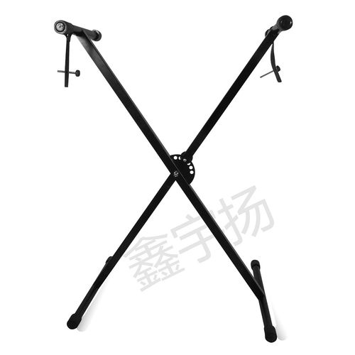 深圳工廠批發(fā)電子琴架單管x架樂器配件oem加工定