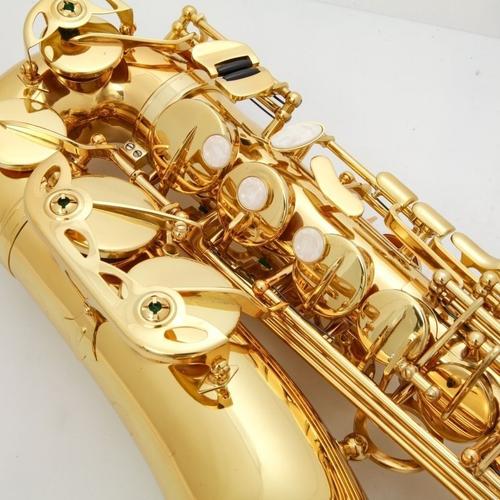 市優(yōu)揚樂器有限公司7年相似跨境熱銷 電泳金降e調中音薩克斯配件齊全